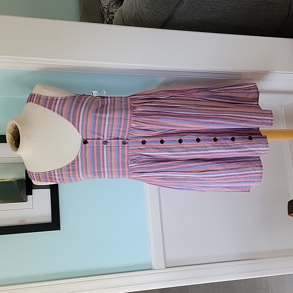 MADEWELL STRIPPED DRESS